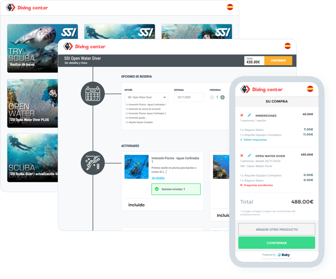 Integra nuestro motor de reservas y empieza a vender desde tu web